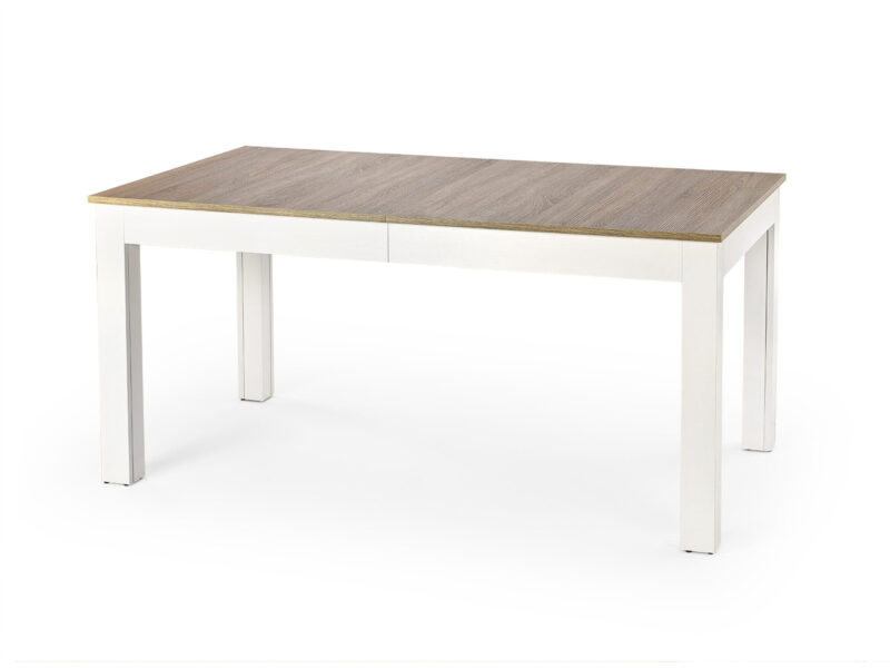 SEWERYN 160/300 cm pikendatav söögilaud tamm / valge