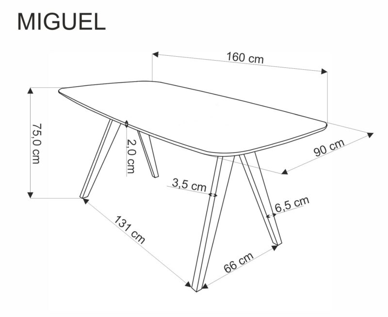 MIGUEL söögilaud