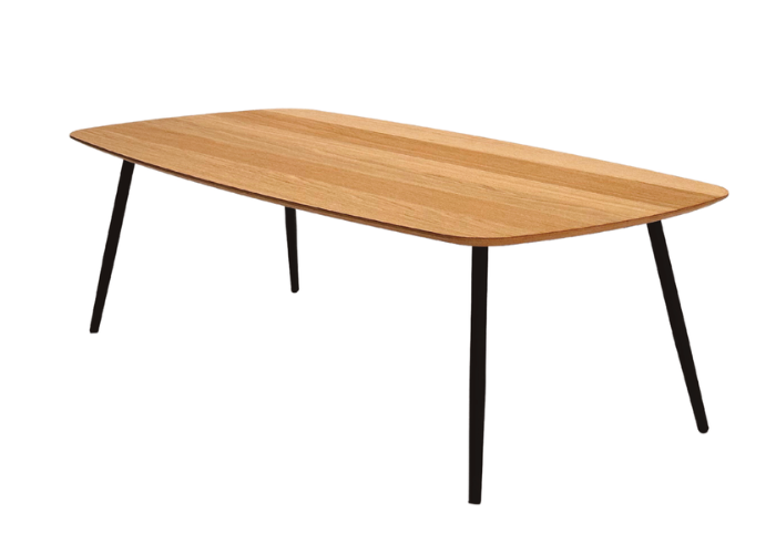 Tammest viimistletud lauakomplekt Geometric