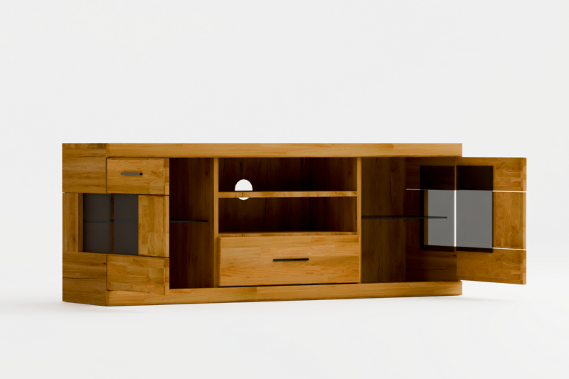 Klaasuksega TV alus Raro 43